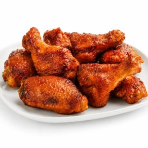 Alitas de pollo maceradas con receta barbacoa, producto congelado para hostelería de BR Food Solution